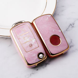 Keyyou-coque de clé de voiture en TPU à rabat, étui de protection pour VW Polo Golf Passat Tiguan coccinelle, Caddy T5 <span class=keywords><strong>Up</strong></span> Eos Skoda Octavia Seat Leon Altea - Product Image 6