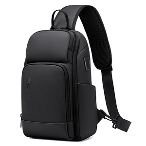 Sac de <span class=keywords><strong>sport</strong></span> multifonctionnel pour hommes de 12 pouces Sac à dos à bandoulière simple style de rue décontracté Marque à la mode Cyclisme Quotidien - Product Image 1
