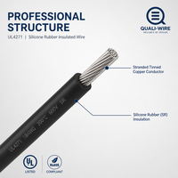 Fabricant de câbles en cuivre OEM certifié UL, isolation en cuivre UL4271 SR 600V pour luminaires