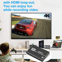 Xput USB3.0 HDMI Videoaufnahmekarte Unterstützt Ultra HD 1080P Aufnahme Mit HDMI Loop-Out für Live-Streaming und Spielaufzeichnung