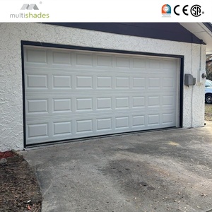 Porta Sezionale per Garage in Alluminio Rinforzato MULTISHADES, Progettata per Resistere a Venti e Tempeste di Forza Uragano - Product Image 1