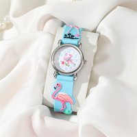 Ms-746 mignon arc-en-ciel cheval usure quotidienne Carton montre numérique garçon filles enfants Unique nouvel an cadeau d'anniversaire de noël pour les enfants