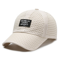 Gorra de Béisbol Yihaoyi con Perforaciones Láser para Hombre y Mujer, de Secado Rápido, Transpirable y Ajustable, Estilo Dad Hat para Deportes de Verano