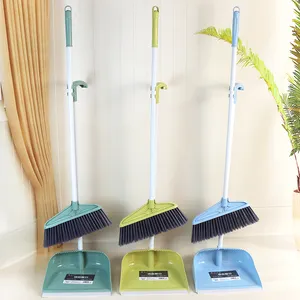 Best price hot sale plastic broom and dustpan set