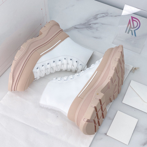 Zapatos de Mujer de Plataforma Casuales de Diseño de Lujo, con Suela Gruesa y Aumento de Altura - Product Image 6