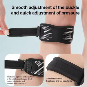 Rodillera Deportiva Estabilizadora de Tendón Rotuliano para Senderismo, Soporte Ajustable para Rótula - Product Image 6