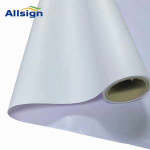 Bannière en vinyle PVC personnalisée Allsign 13OZ, publicité intérieure et extérieure, personnalisée avec <span class=keywords><strong>affiche</strong></span> suspendue pour événements, commerce de détail - Product Image 2