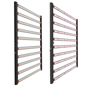 Hongyi 1000W có thể gập lại dẫn phát triển dải ánh sáng 10-Bar phổ rộng PPE 2.8umol/J quang phổ đầy đủ CE ETL cấp giấy chứng nhận nhà máy phát triển - Product Image 1