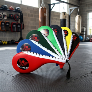 Almohadilla de Entrenamiento de Artes Marciales de Una Sola Pieza/Objetivo de Patadas - Taekwondo Karate, Tabla de Golpeo de PVC Resistente con Correa Elástica - Product Image 3