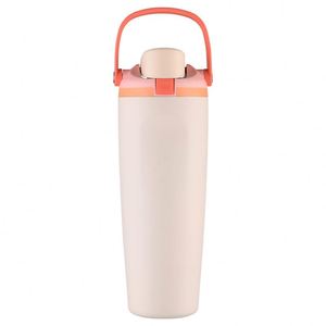 Botella de Agua de Acero Inoxidable de Doble Pared y 30 oz, Ecológica, Aislada, con Asa - Product Image 3