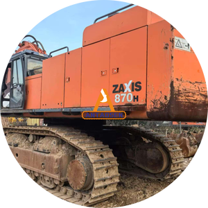 รถขุด Zx870ฮิตาชิแบบใช้งานหนักของแท้จากญี่ปุ่นพร้อมเครื่องยนต์หลักของมอเตอร์และกระปุกเกียร์ - Product Image 1