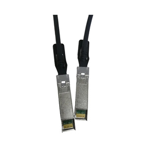 QSFP-40G QSFP-DD 200กรัมถึง2 * QSFP28 DAC Q4S56-200G PVC/LSZH0.5m-5เมตรสายเคเบิลประกอบสายไฟ - Product Image 4