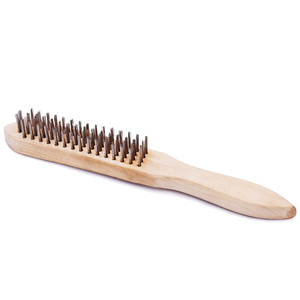 Cocina específica 4*16 eliminación de óxido y cepillo de alambre de acero inoxidable para matar peces se puede pulir - Product Image 1