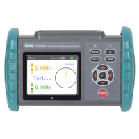 FUZRR ES2080 Testeur de phase sans contact sans fil AC haute tension, détecteur de phase HV avec mesure de tension