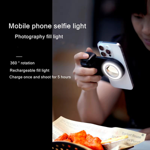 Nuevo Control Remoto Inalámbrico Bluetooth para Cámara de Smartphone <span class=keywords><strong>con</strong></span> <span class=keywords><strong>Luz</strong></span> de Relleno Ajustable de Tres Niveles para Fotografía - Product Image 4
