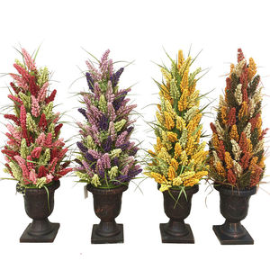 Nouvelle décoration pour la fête <span class=keywords><strong>de</strong></span> Thanksgiving, arbre artificiel rose en <span class=keywords><strong>pot</strong></span> pour l'extérieur - Product Image 6