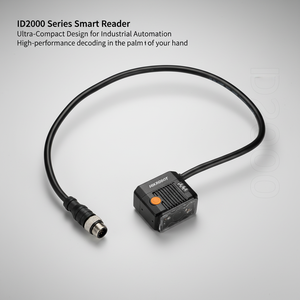 Lecteur de codes-barres compact Hikrobotics ID2000 avec câble M12, 20 ips haute vitesse pour la logistique et la fabrication - Product Image 1