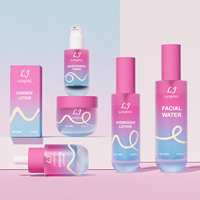 Flacon cosmétique pour soins de la peau, vaporisateur facial à fine brume, 30 ml, 50 ml, de qualité supérieure, avec couleur et logo personnalisés