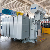 Transformateur de puissance immergé dans l'huile ROOQ 35 kV haute puissance 5 MVA-31,5 MVA sur mesure pour projets EPC d'infrastructure industrielle en Afrique