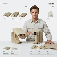 Fabricant Direct – Ensemble de Cadres de Porte et Architraves WPC Modernes, Étanche et Résistant à l'Humidité, Solution Complète pour Projets Hôteliers