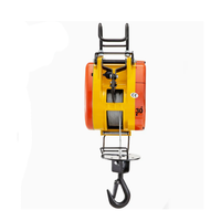 Nouveau treuil électrique à câble métallique sans fil avec télécommande, capacité 160-500 kg, certifié ISO CE, en alliage d'aluminium léger, pour hôtels
