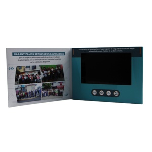 <span class=keywords><strong>Folleto</strong></span> de 7 pulgadas <span class=keywords><strong>Folleto</strong></span> de video de 7 "Tarjeta de felicitación <span class=keywords><strong>Folleto</strong></span> de video Lcd <span class=keywords><strong>Folleto</strong></span> De Video Broschure - Product Image 6