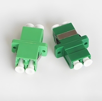 Adaptateur de fibre optique duplex LC APC Connecteur d'assemblage rapide FTTH Coupleur de fibre