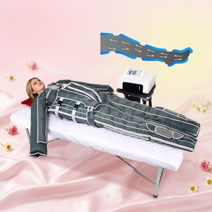 Dispositivo de Masaje Linfático Eléctrico 2 en 1 para Presoterapia y Drenaje Linfático, con 24 Bolsas de Aire, Vertical - Product Image 1