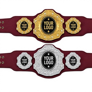Cinturón de Campeonato Personalizado OEM ODM, Diseño Personalizado, Talla Adulto, para Lucha Libre, Muay Thai, Aikido, Karate, Transpirable, Unisex - Product Image 3