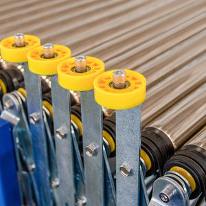 Ligne télescopique électrique de rouleau de convoyeur de rouleau de puissance de Offre Spéciale avec le blocage de bord protègent pour le système de convoyeur - Product Image 4