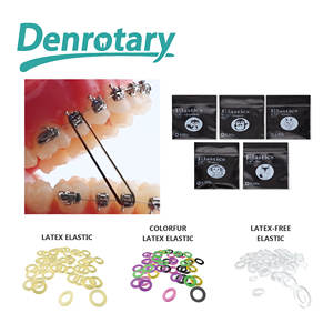 Chaîne de force pour brackets orthodontiques d'hygiène buccale, attaches autoligaturantes pour appareils dentaires, ligature pour orthodontie et odontologie - Product Image 4