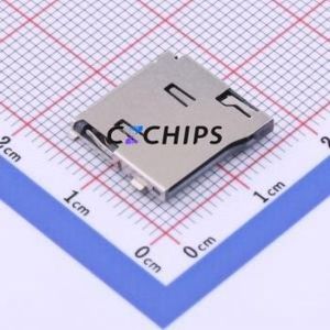 KH-TF-07F SD Card / Memory Card Connector SMD Connector ( Connector Type: Card Holder ) - Product Image 1