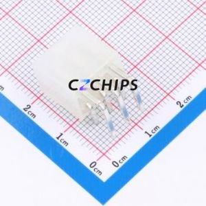 5569-2x3P WZ Wire-to-Board Pin Header Bent Lead Through Hole,P=4.2mm Connector 2x3P 4.2mm Right Angle Insert 6P - Product Image 2