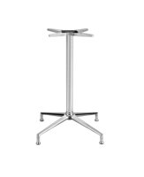 Vente chaude quatre étoiles de haute qualité en aluminium pieds de chaise chaise pivotante conception d'échantillon chaise de bureau ou de salon