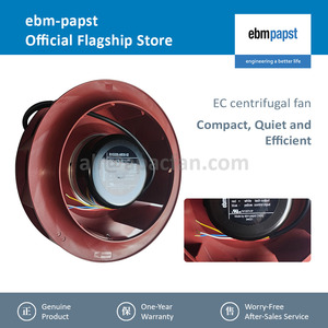 For R1G220-AB35-52 220mm 24VDC 106W 5.0A 3150RPM 1145m3/h Ball Bearing EC Motor OEM Centrifugal Cooling <b>Fan</b> - Product Image 2