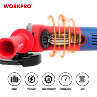 WORKPRO 680W 100MM haute qualité Mini outil de meulage électrique puissance Hilti pièces de rechange M10 meuleuse d'angle