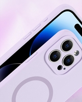 Étui de téléphone portable en silicone liquide doublé de microfibre douce personnalisé pour Apple iPhone 17 Air 16 15 14 13 12 Pro Max