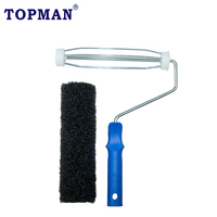 Rouleau de plâtre prêt à l'emploi 23 cm (9 pouces) pour application industrielle de peinture murale, cadre en nylon, DIY, OEM