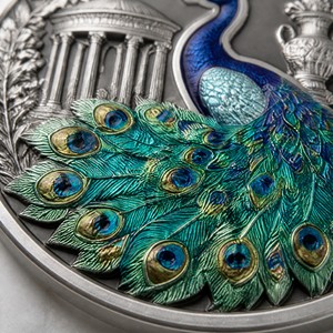 Moneda Conmemorativa Personalizada 3D de Alta Relieve de la Diosa <span class=keywords><strong>Griega</strong></span> <span class=keywords><strong>Hera</strong></span>, Moneda de Desafío de la Reina Pavona en Bronce Antiguo para Regalo de Lujo - Product Image 5