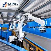 Système robotique industriel de manutention de colis, solution d'induction automatique de colis pour l'automatisation de la logistique d'entrepôt