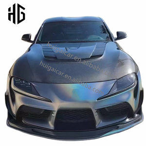 Capot moteur en fibre de carbone de qualité supérieure, style VRS, pour <span class=keywords><strong>Toyota</strong></span> <span class=keywords><strong>Supra</strong></span> MK5 A90 A91, mise <span class=keywords><strong>à</strong></span> niveau, capot en carbone style VRS - Product Image 4