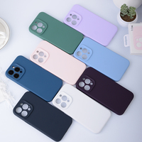 Coque de téléphone en caoutchouc de silicone liquide nouvel arrivage Coque de téléphone de luxe antichoc sans fil avec logo personnalisé pour iphone 15 Pro