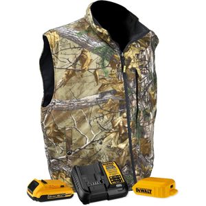 เสื้อกั๊กสำหรับล่าสัตว์ลาย Realtree Xtra Camo แบบกันลม ขนาดกลาง สำหรับผู้ชาย เหมาะสำหรับกิจกรรมกลางแจ้ง - Product Image 1
