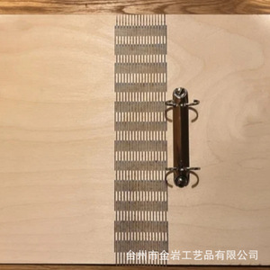 Cross-border wooden <b>folders</b>, cookbooks, <b>certificate</b> <b>folders</b>, visitor guestbooks, folding book boxes, home furnishings - Product Image 1