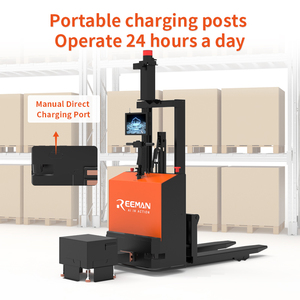 Carretilla elevadora eléctrica Reeman de 1 tonelada, manejo de alcance, <span class=keywords><strong>Robot</strong></span> móvil autónomo, equipo de manejo de materiales, <span class=keywords><strong>Robot</strong></span> logístico Agv - Product Image 5