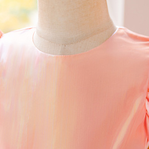 ชุดเดรสเจ้าหญิงสีชมพูฟูฟ่องประดับโบว์ สำหรับงานปาร์ตี้ งานแต่งงาน งานเทศกาล และการแสดงบนเวที - Product Image 4