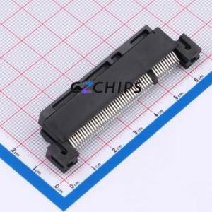 X1619WS-98-9TV30 PCI/PCIe Connector Through hole Component (THT),P=1mm Connector PCI-E x8 98P 76P Clamp Plate - Product Image 2