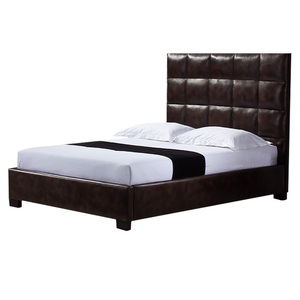 Best Quality <strong>Low</strong> Price Pvc Leather <strong>Bed</strong> <strong>Double</strong> <strong>Bed</strong> Bedroom Furniture <strong>Bed</strong> - Product Image 1