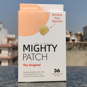 แผ่นแปะสิว Mighty Patches รุ่นดั้งเดิม แผ่นไฮโดรคอลลอยด์สำหรับสิวบนใบหน้า ช่วยลดรอยสิว <span class=keywords><strong>หัว</strong></span>ขาว <span class=keywords><strong>สิว</strong></span>อักเสบ แผ่นแปะสิวสำหรับกลางคืน - Product Image 2