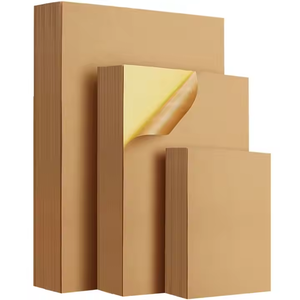 Chất lượng cao 80g Kraft tự dính A4 Sticker giấy bìa cứng <span class=keywords><strong>Laser</strong></span> in phun giấy nhãn sản phẩm giấy bìa - Product Image 1
